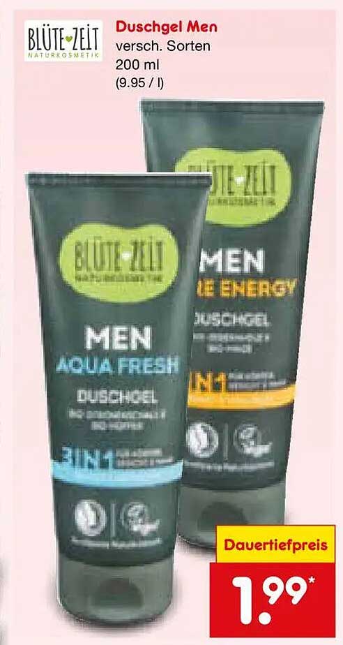 Duschgel Men versch. Sorten 200 ml