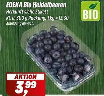 EDEKA Bio Heidelbeeren