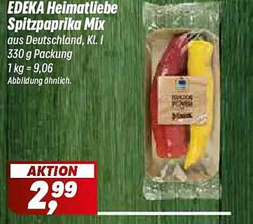 EDEKA Heimatliebe Spitzpaprika Mix
