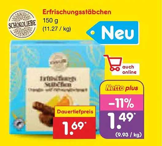 Erfrischungsstäbchen