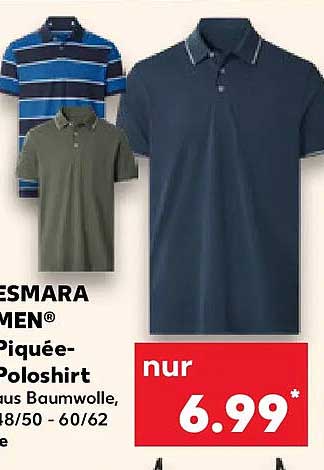 ESMARA MEN® Piqué-Poloshirt