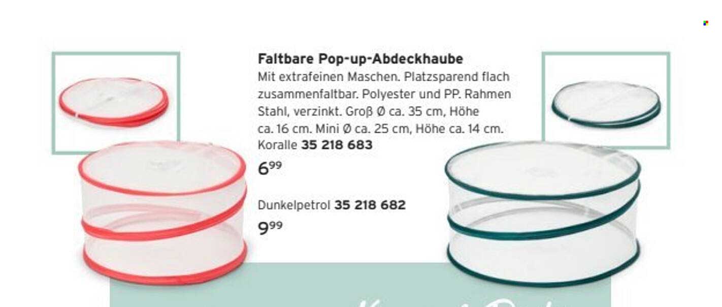 Faltbare Pop-up-Abdeckhaube