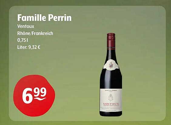 Famille Perrin Ventoux Rhône/Frankreich 0,75 l