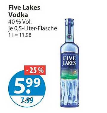 Five Lakes Vodka