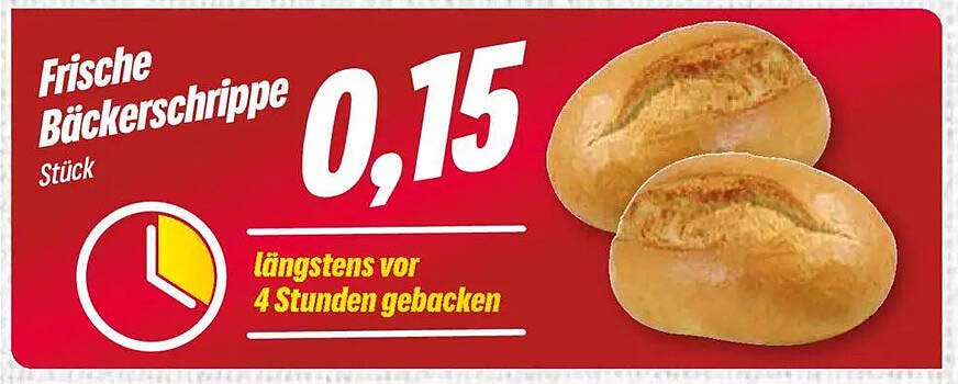 Frische Bäckerschrippe