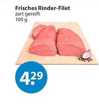 Frisches Rinder-Filet