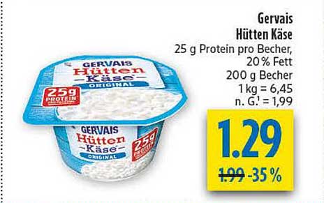 Gervais Hütten Käse