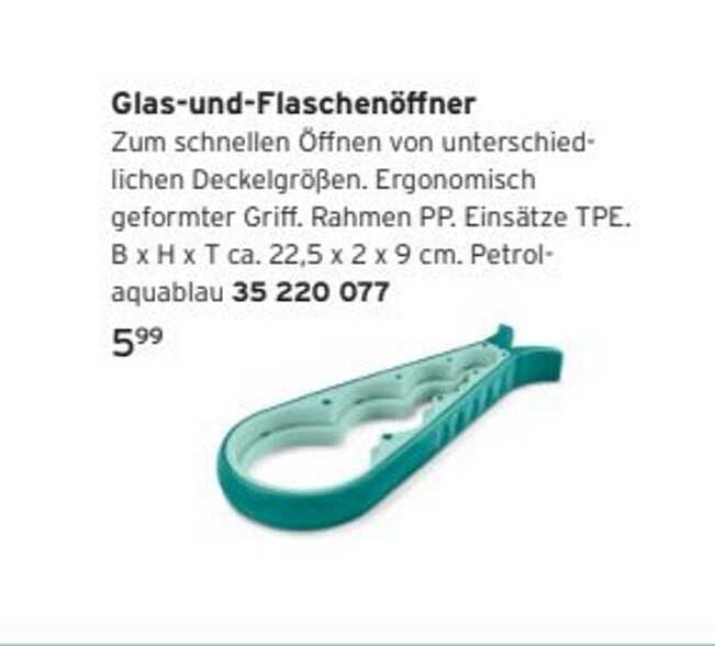 Glas-und-Flaschenöffner