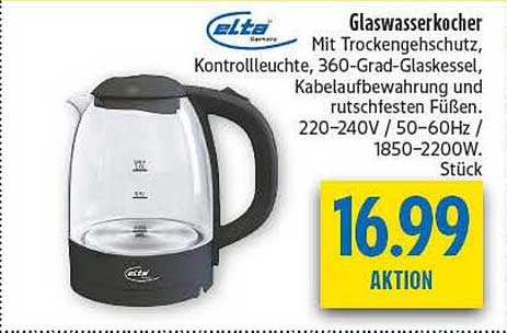 Glaswasserkocher