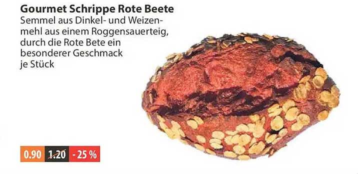 Gourmet Schrippe Rote Beete