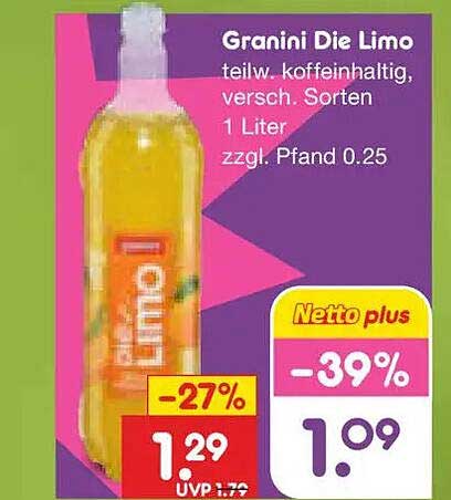 Granini Die Limo