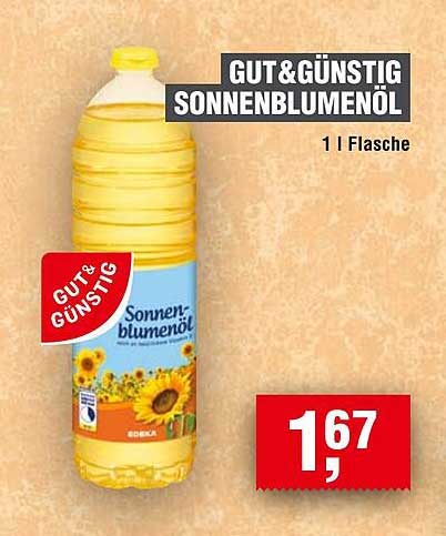 GUT & GÜNSTIG SONNENBLUMENÖL