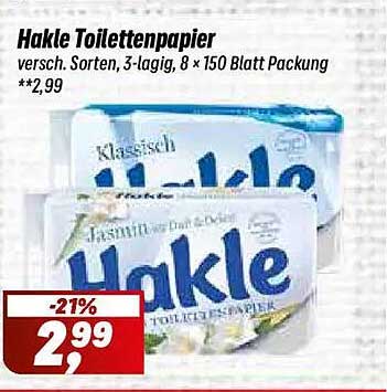 Hakle Toilettenpapier