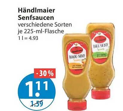 Händlmaier Senfsaucen