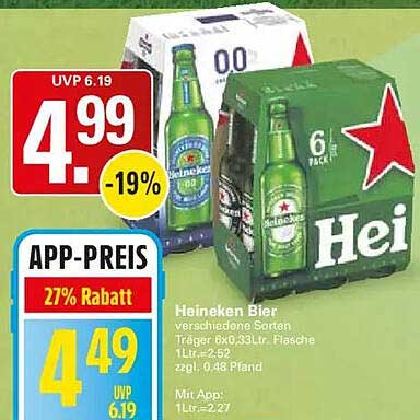 Heineken Bier