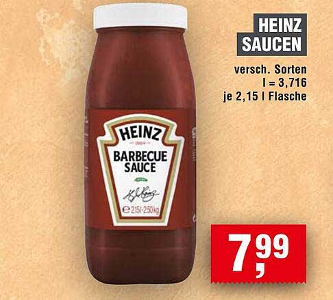HEINZ SAUCEN