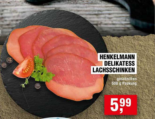 HENKELMANN DELIKATESS LACHSSCHINKEN