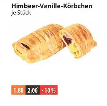Himbeer-Vanille-Körbchen je Stück