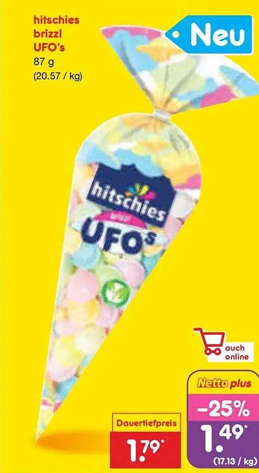 hitschies brizzl UFO's 87 g