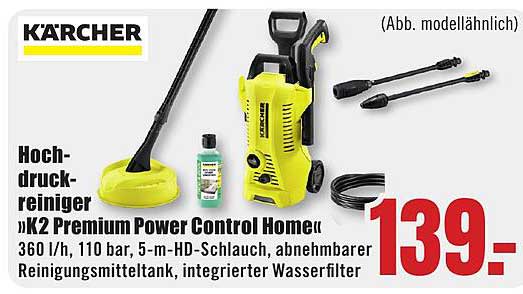 Hochdruckreiniger »K2 Premium Power Control Home«