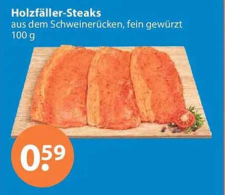 Holzfäller-Steaks