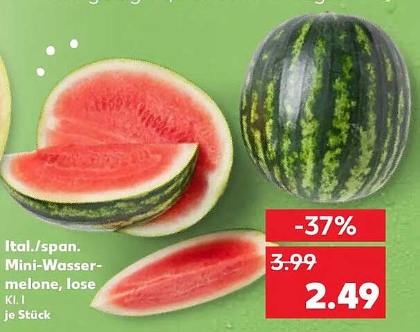 Ital./span. Mini-Wassermelone, lose