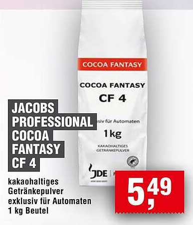 JACOBS PROFESSIONAL COCOA FANTASY CF 4