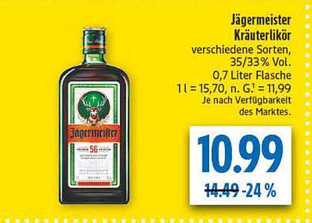 Jägermeister Kräuterlikör