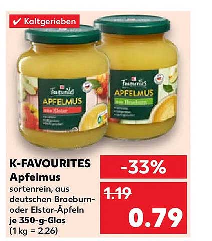 K-FAVOURITES Apfelmus