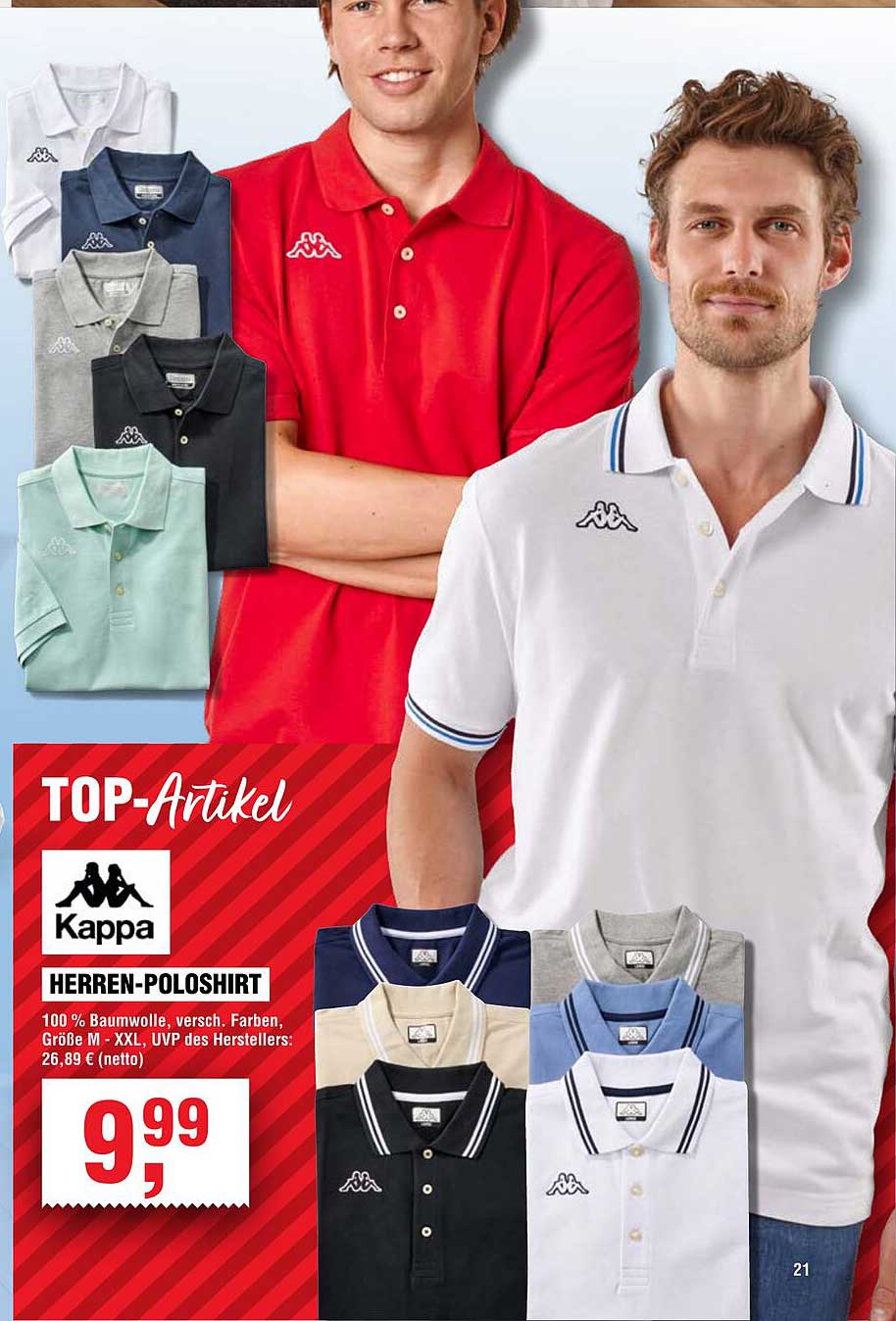 Kappa HERREN-POLOSHIRT