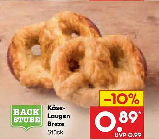Käse-Laugen Breze Stück