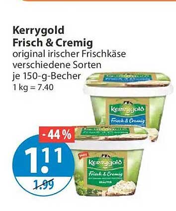 Kerrygold Frisch & Cremig original irischer Frischkäse verschiedene Sorten je 150-g-Becher