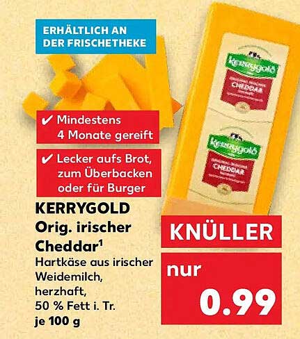 KERRYGOLD Orig. irischer Cheddar