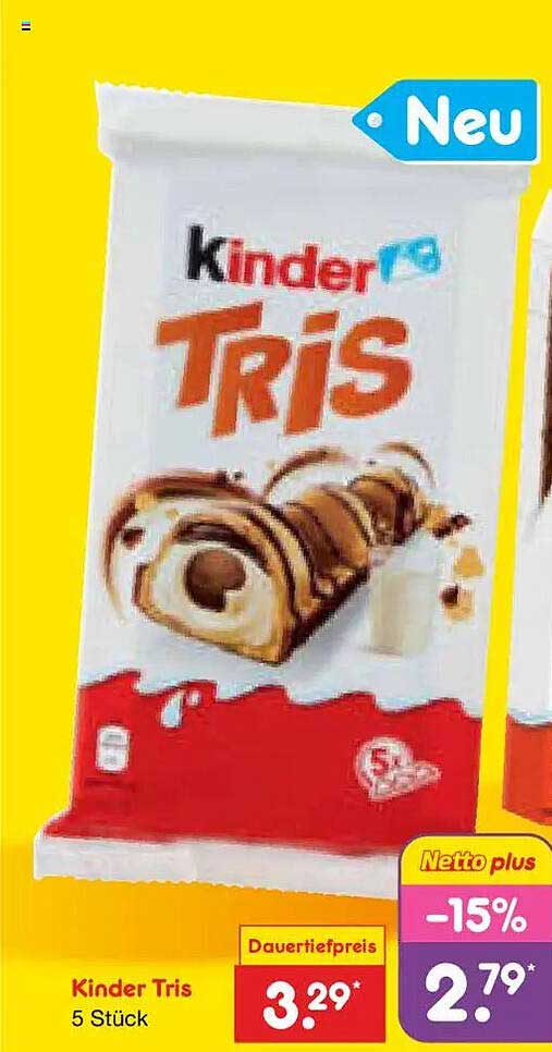 Kinder Tris 5 Stück