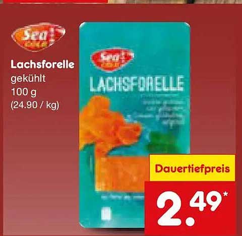Lachsforelle gekühlt 100 g (24.90 / kg)