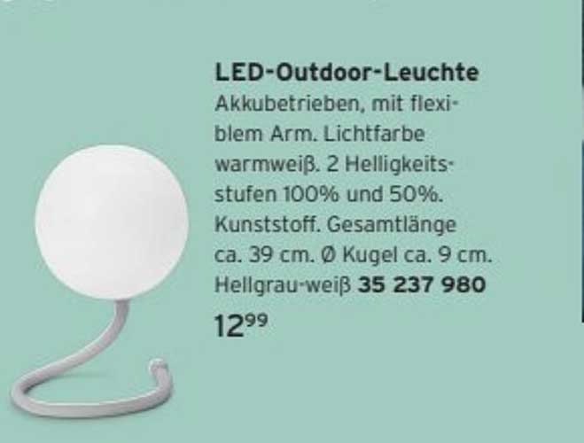 LED-Outdoor-Leuchte