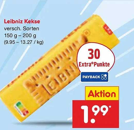 Leibniz Kekse versch. Sorten 150 g – 200 g