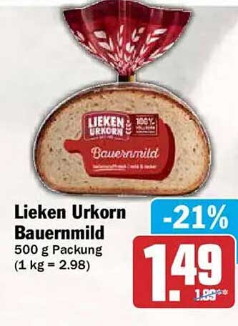 Lieken Urkorn Bauernmild