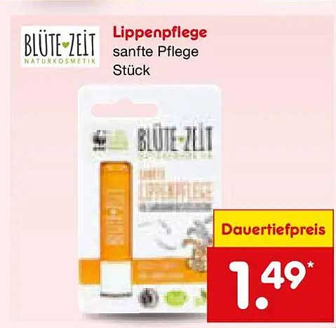 Lippenpflege sanfte Pflege Stück
