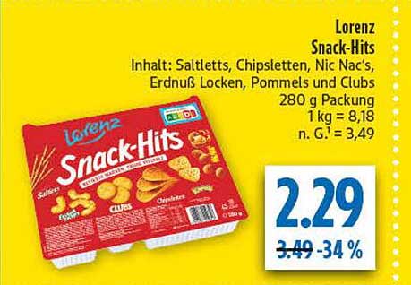 Lorenz Snack-Hits