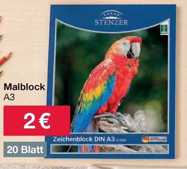 Malblock A3