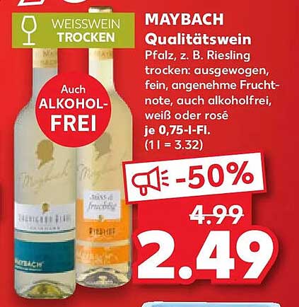 MAYBACH Qualitätswein