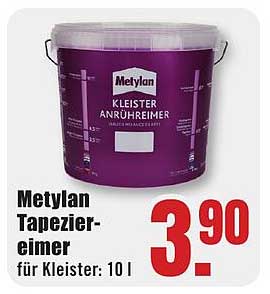 Metylan Tapezier-eimer für Kleister: 10 l