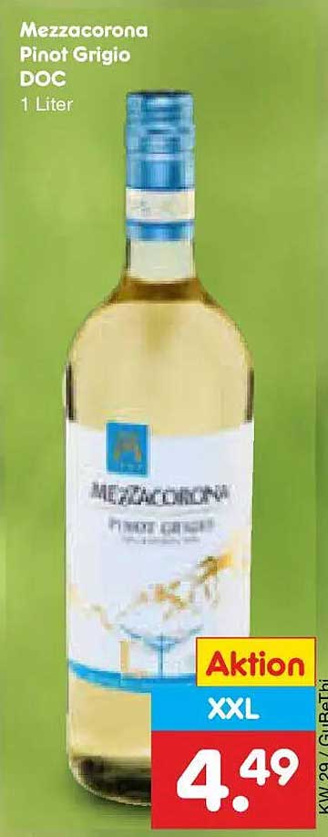 Mezzacorona Pinot Grigio DOC 1 Liter