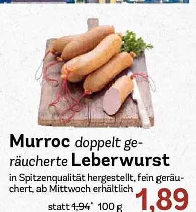 Murroc doppelt geräucherte Leberwurst