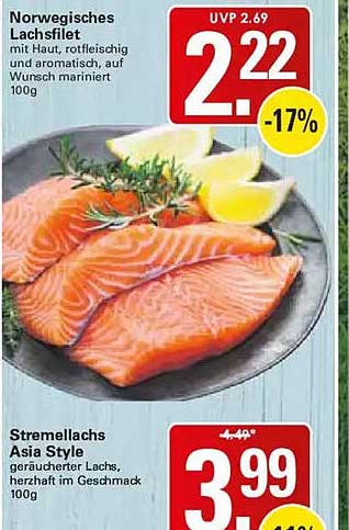 Norwegisches Lachsfilet