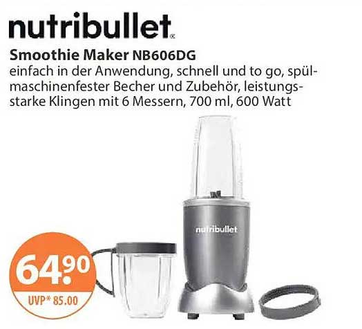 nutribullet Smoothie Maker NB606DG