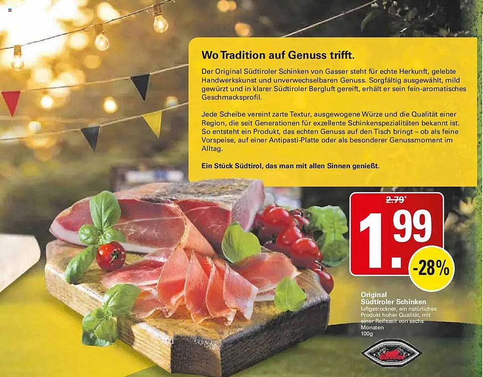 Original Südtiroler Schinken
