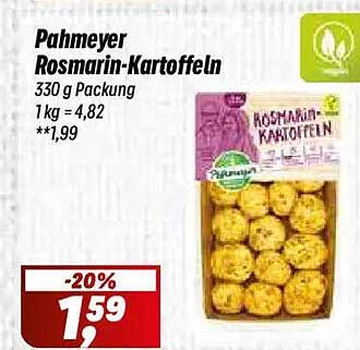 Pahmeyer Rosmarin-Kartoffeln 330 g Packung