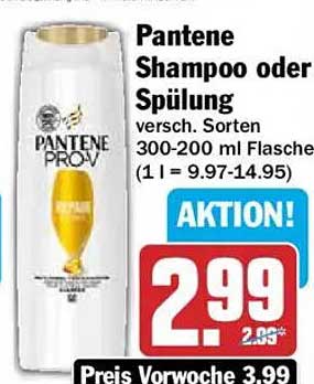 Pantene Shampoo oder Spülung